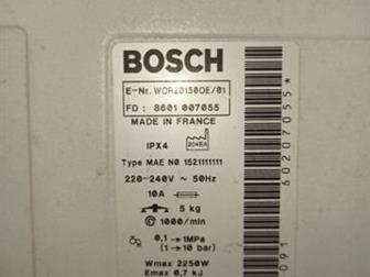    Bosch WOR20150OE/01, /,  ,  ,  - 1000 /   ,      