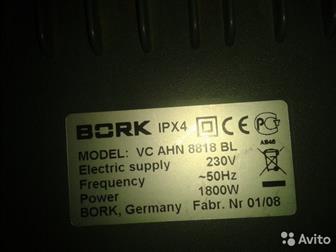  ()  BORK VC AHN 8818  1800     ,    - 280 ,    2 ,  