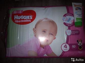 HUGGIES ULTRA COMFORT 4 (8 - 14 ) 80 ,                    , :  