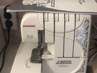 Janome ArtDecor 724D         Janome ArtDecor 734D,   4/3-      ,  