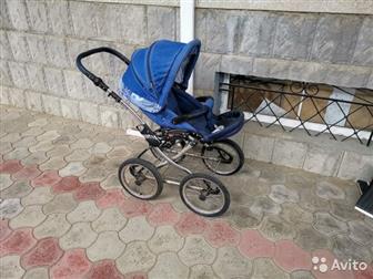 Коляска в хорошем состоянии,  В комплекте 2 модуля: кресло (что на фото) и люлька, Эргономичная и удобная, все регулируется!Состояние: Б/у в Краснодаре
