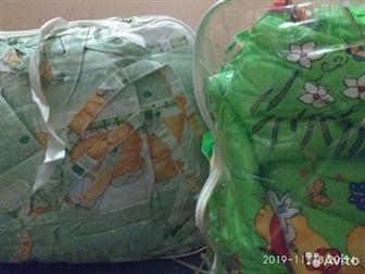 Комплекты в кроватку нейтрального зеленого цветаБалдахинбортикподушкаодеялов двух цветах Ярко зелёный и нежно зелёныйСостояние: Новый в Липецке