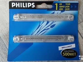 Philips Halogen 500W 230V R7s brillant,  2   2 ! ,     -,    ,     