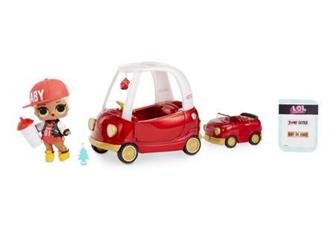         !L, O, L,  Surprise! Furniture Cozy Coupe with M, C,  SwagL, O, L,  Surprise! Furniture Salon with DivaL, O,  