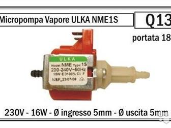  ULKA NME1S 230-240V 16W 180cc/min 3, 2bar R/diam, 5mm Q137: Q137         ??????????????????????????????????????????????????????????????????????  