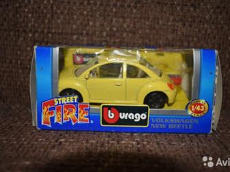     :Volkswagen New Beetle: Bburago, : /, : 1:43,    Volkswagen  