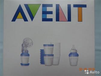 Набор из 5  контейнеров  для хранения грудного молока Philips Avent ( 4 абсолютно новые и 1 б/у ), В комплекте адаптер для молокоотсоса Avent, Состояние: Новый в Воронеже